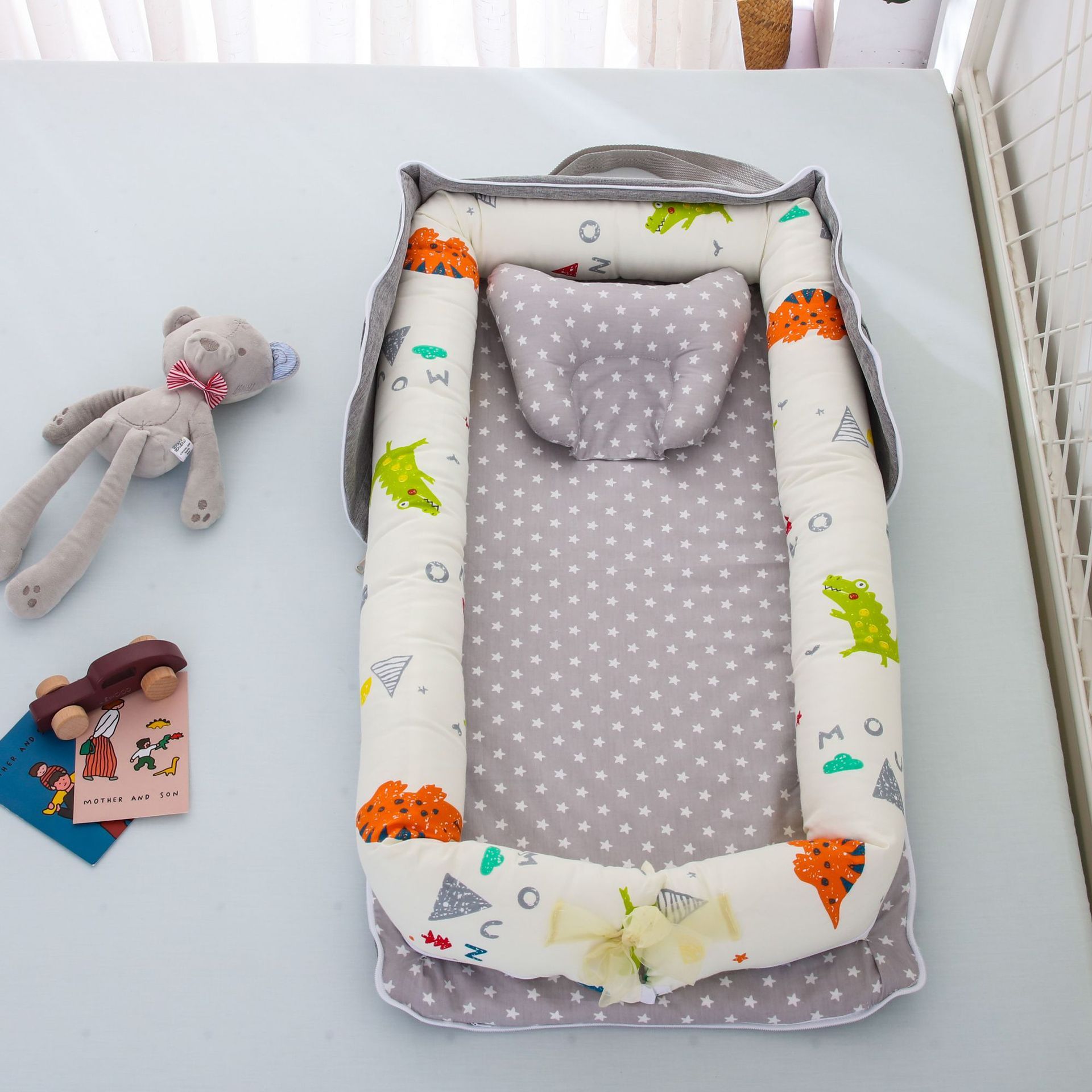 Cotton Cozynest Portable  Baby Bed