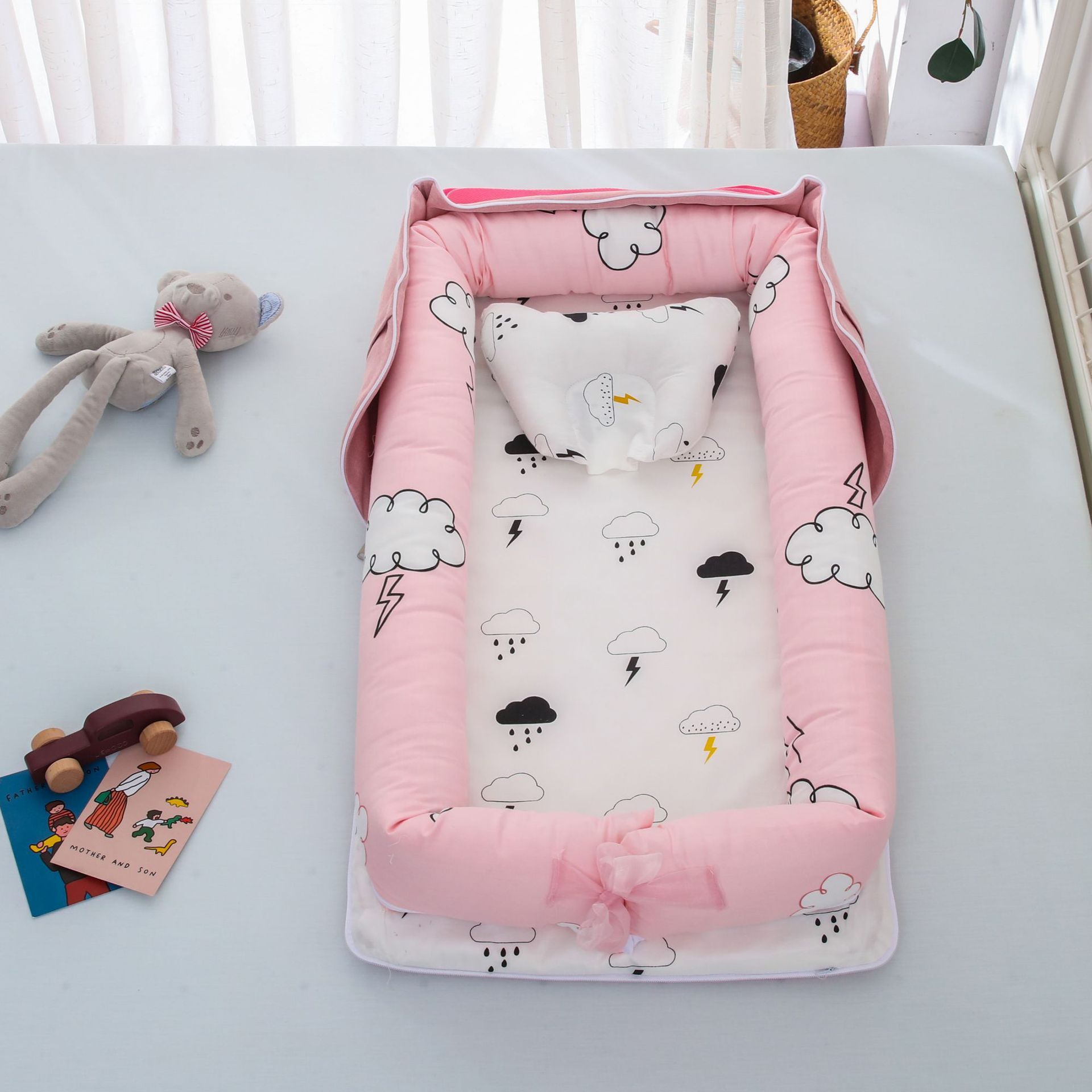 Cotton Cozynest Portable  Baby Bed