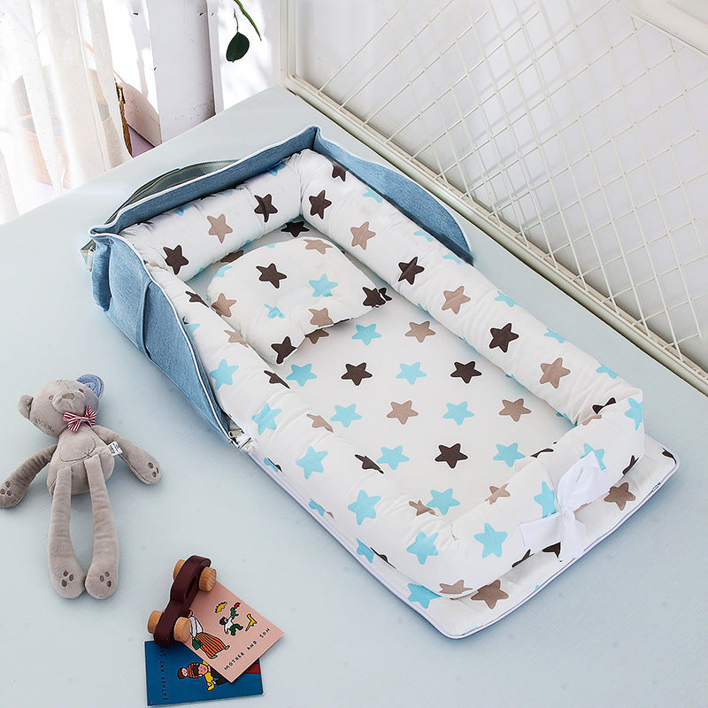 Cotton Cozynest Portable  Baby Bed