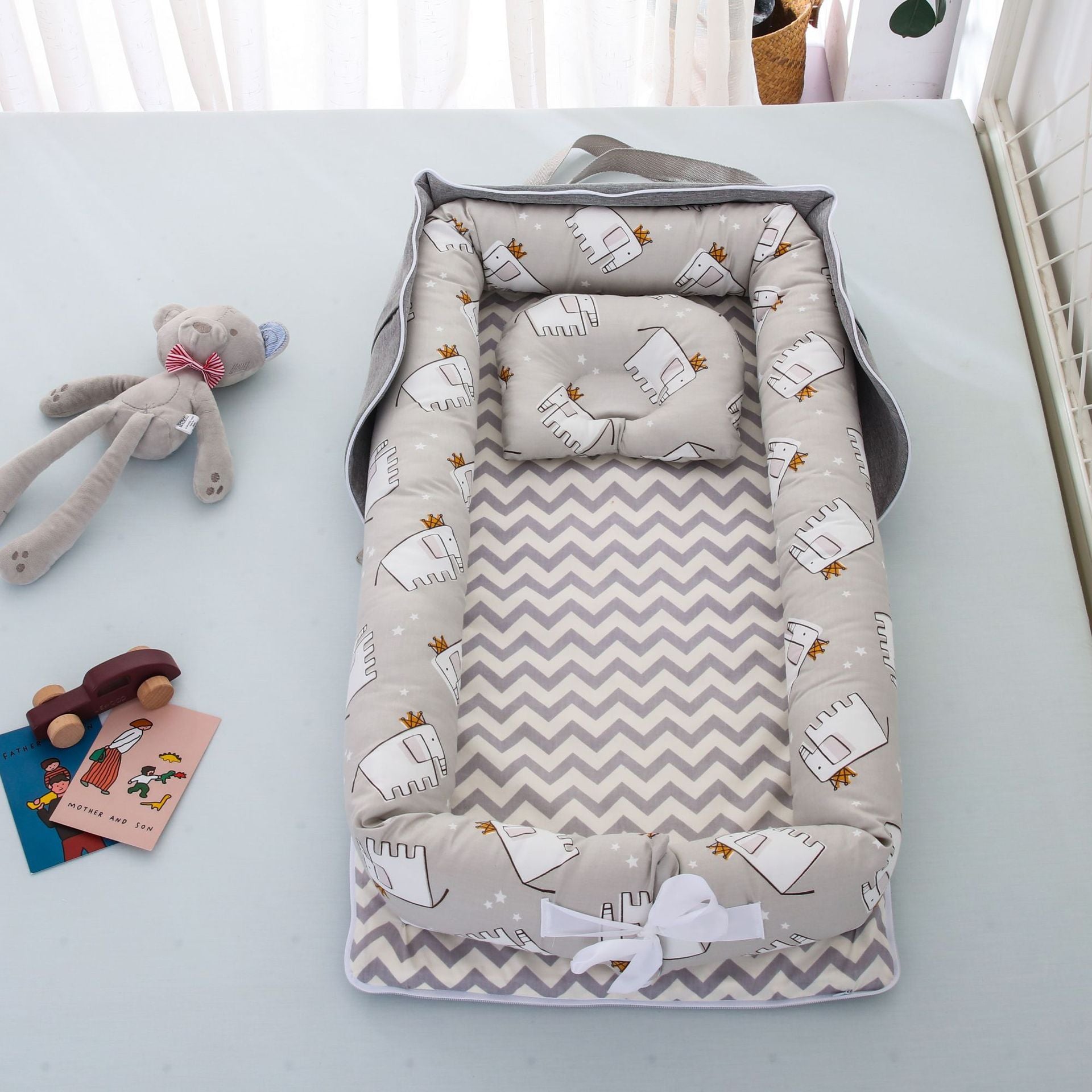 Cotton Cozynest Portable  Baby Bed