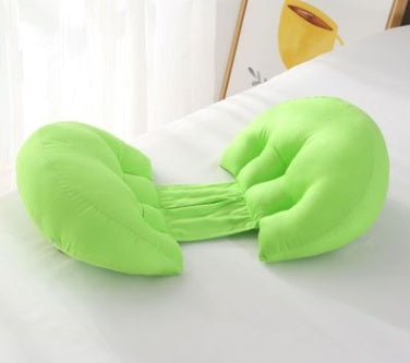 butterfly shape double semicircle pregnant woman waist pillow