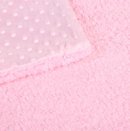 Cozy Baby Dot Blanket: Ultra-Soft Minky for Snuggles