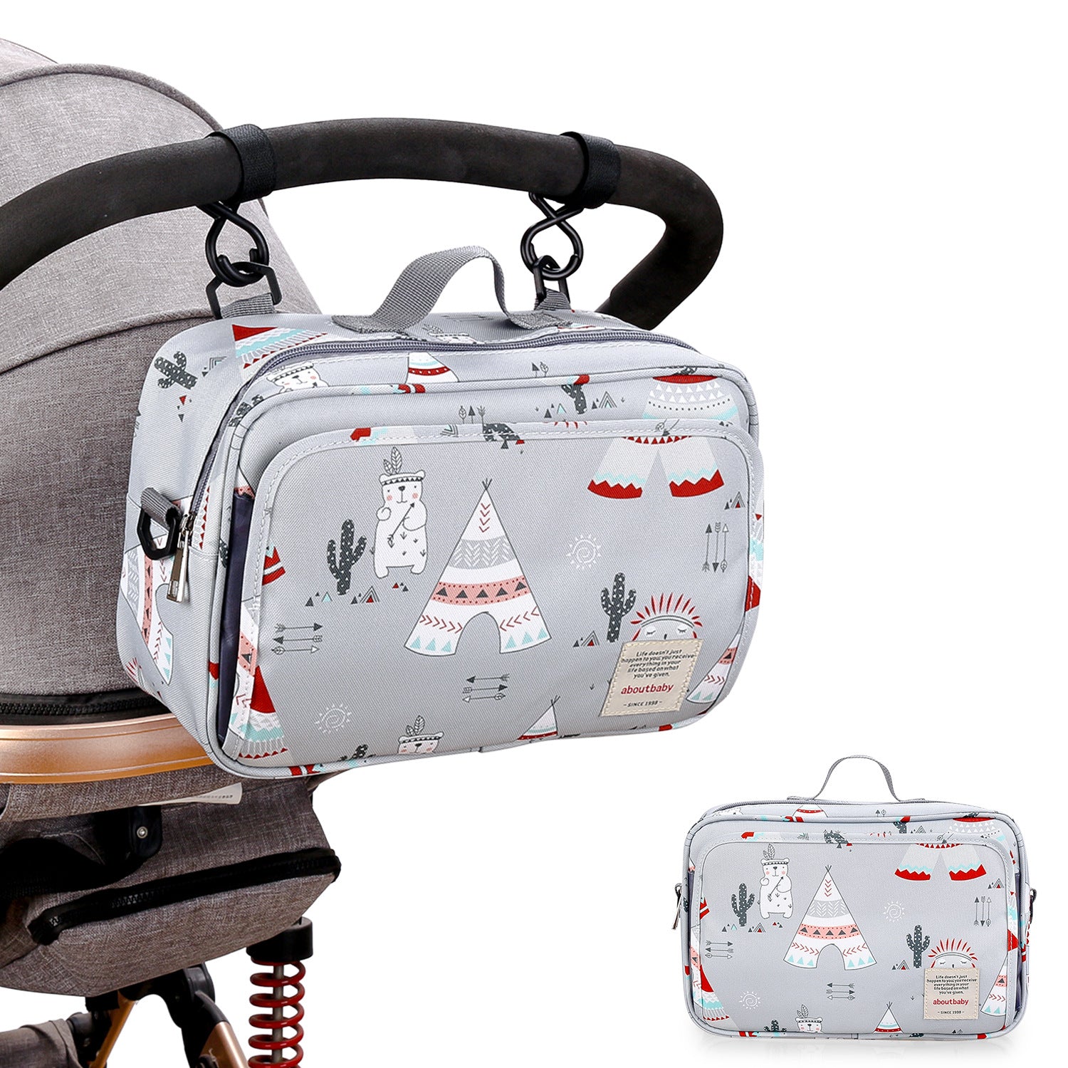 On-the-Go Mommy Diaper Bag – Travel Light, Stay Ready