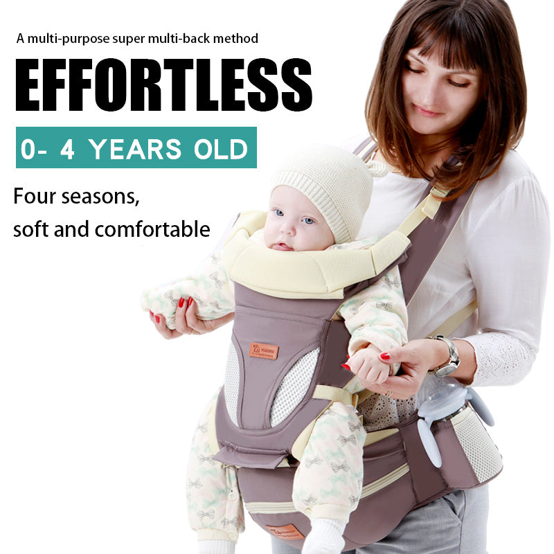 3-in-1 Kangaroo Snuggle Carrier – Safe, Comfy & Hands Free