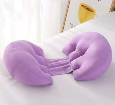 butterfly shape double semicircle pregnant woman waist pillow
