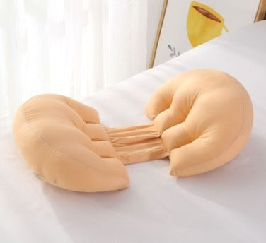 butterfly shape double semicircle pregnant woman waist pillow
