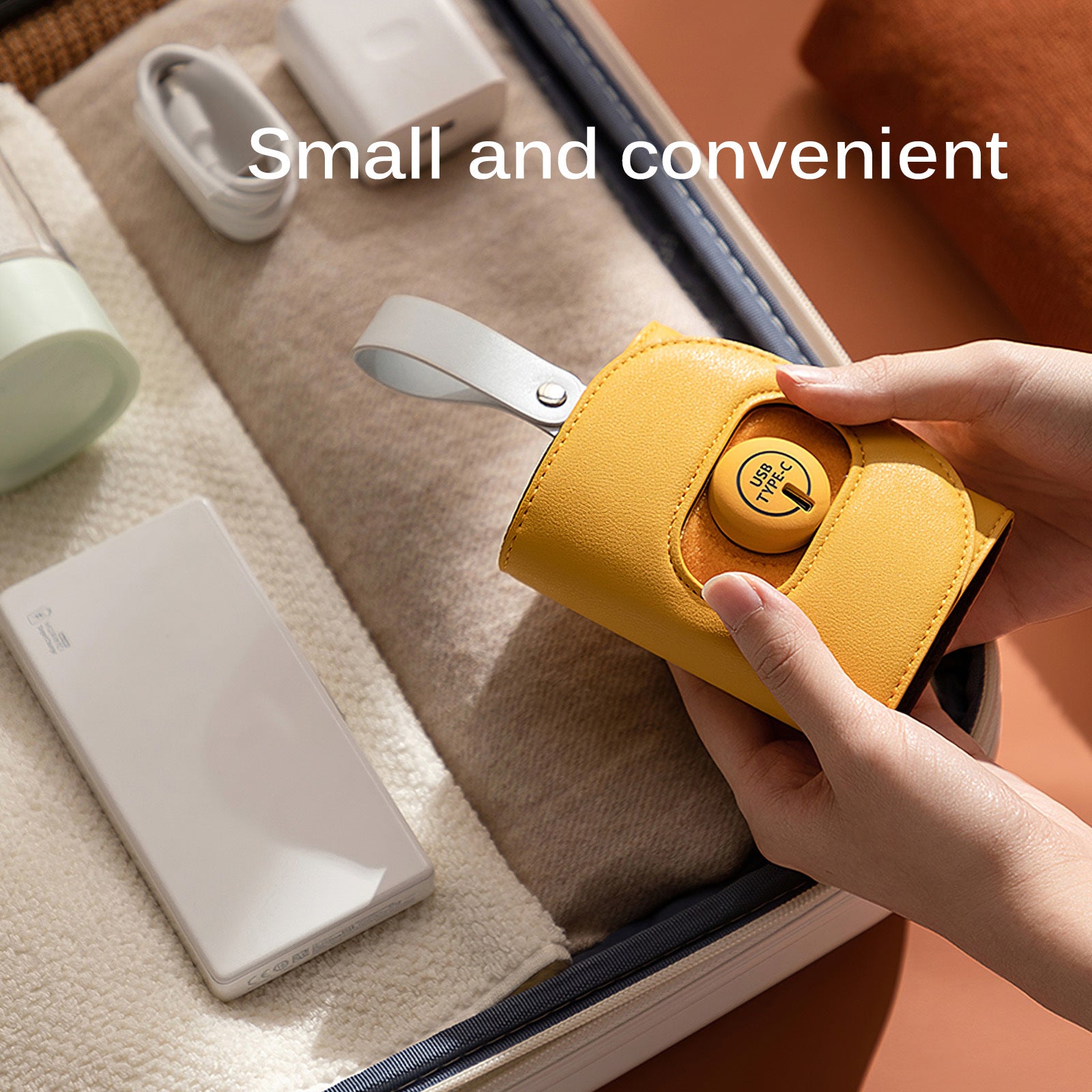 Portable  USB Milk Warmer Sleeve for Calm, Ready Feedings