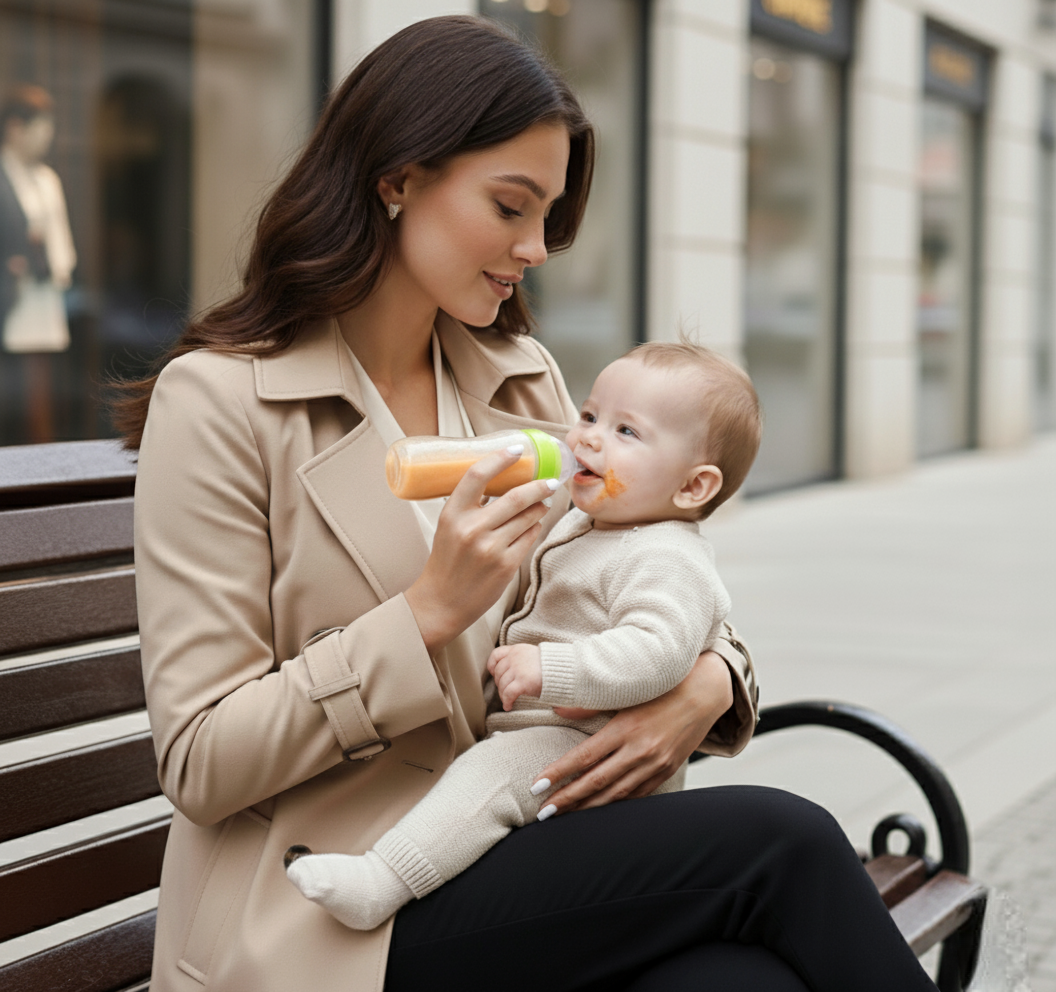 Baby Spoon Bottle Feeder