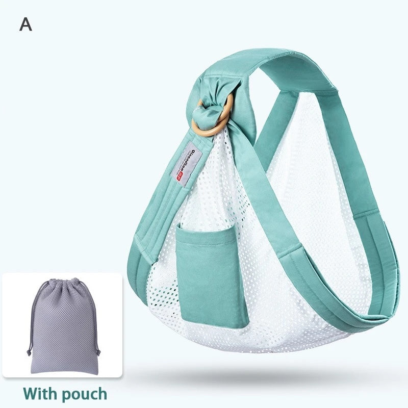 Snuggle & Go: Supportive Baby Wrap Breastfeeding Carrier
