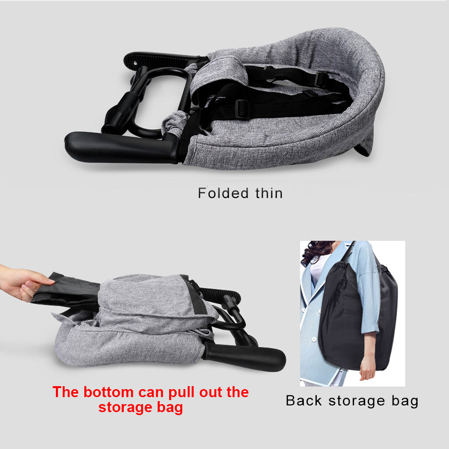 Portable Baby High-Chair Cover for Calm, Cozy Feeding