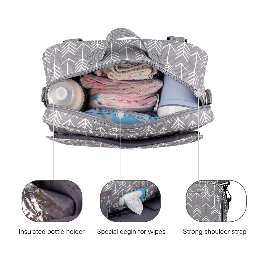 On-the-Go Mommy Diaper Bag – Travel Light, Stay Ready