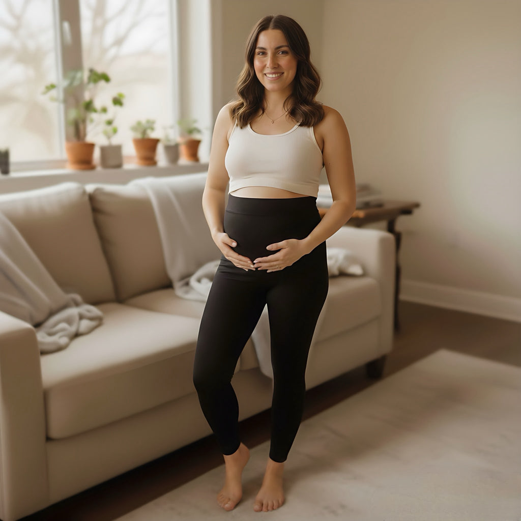 Maternity Leggings High Waist Pants Women Pregnancy Clothes