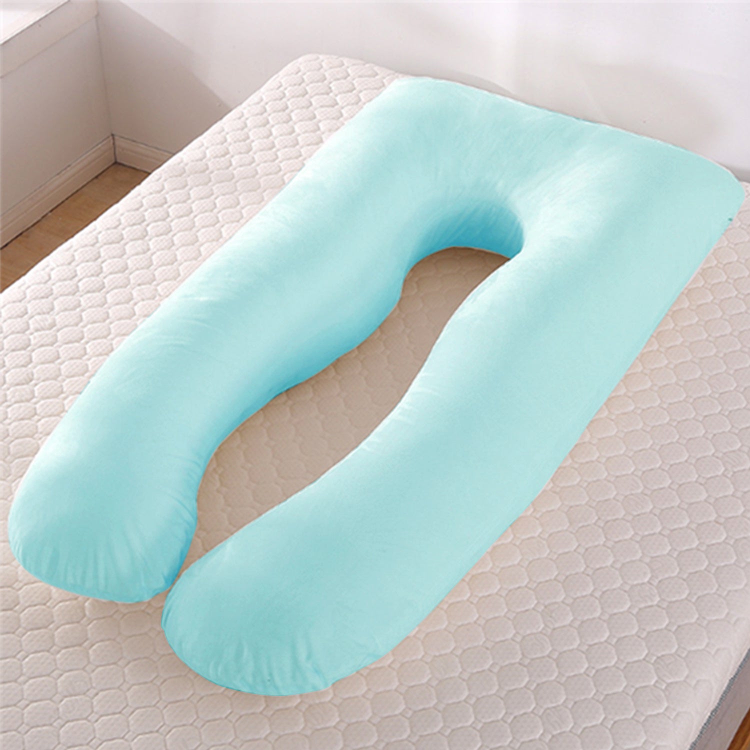 Breeze-Soft Pregnancy U-shape  Pillow—Cool Support All Night