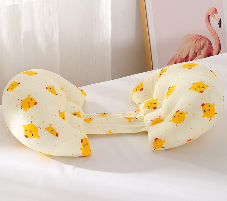 butterfly shape double semicircle pregnant woman waist pillow
