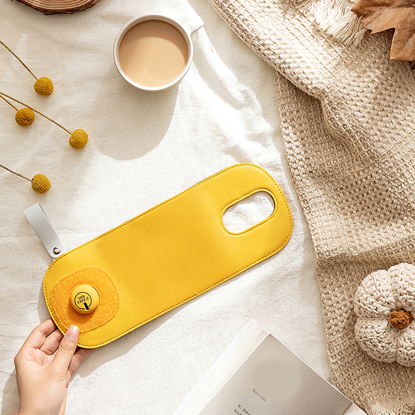 Portable  USB Milk Warmer Sleeve for Calm, Ready Feedings