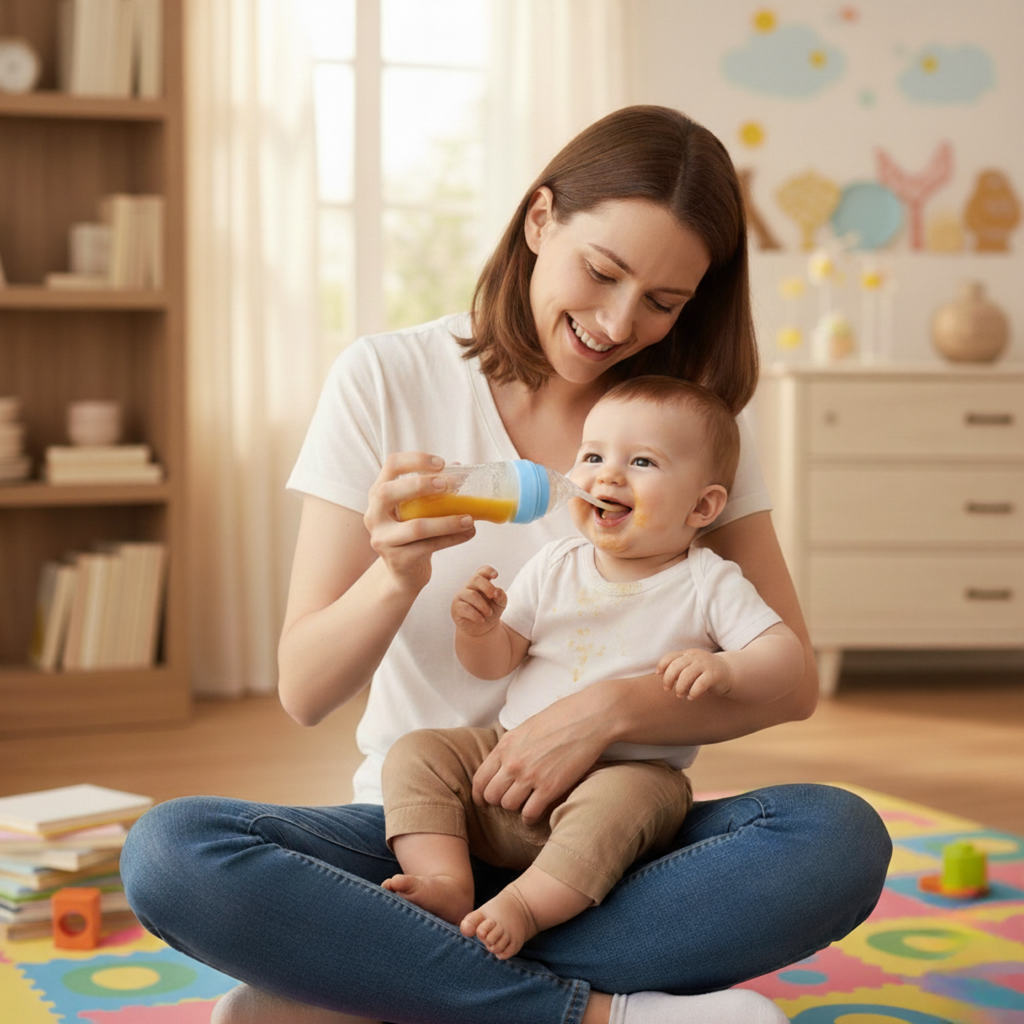 Baby Spoon Bottle Feeder