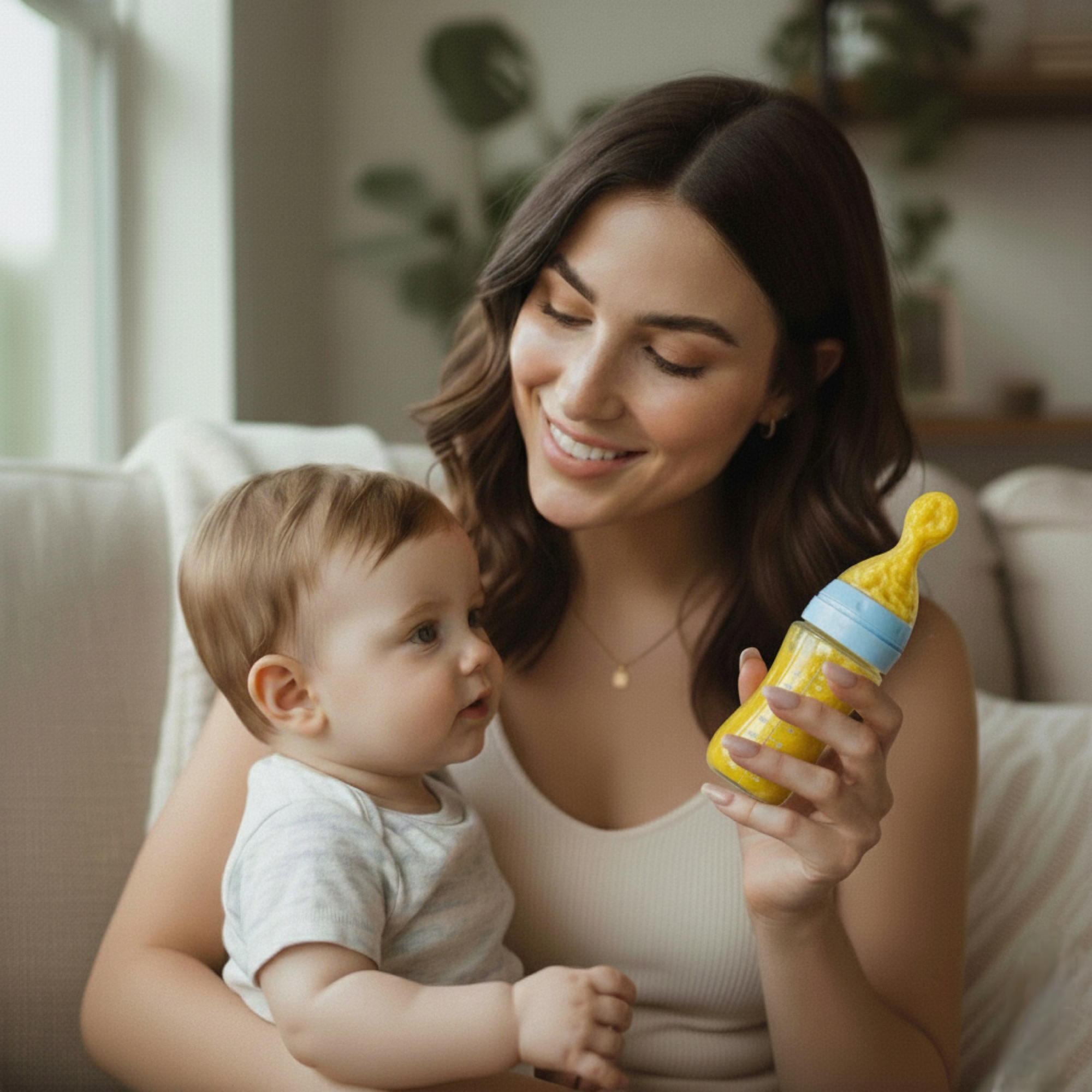 Baby Spoon Bottle Feeder