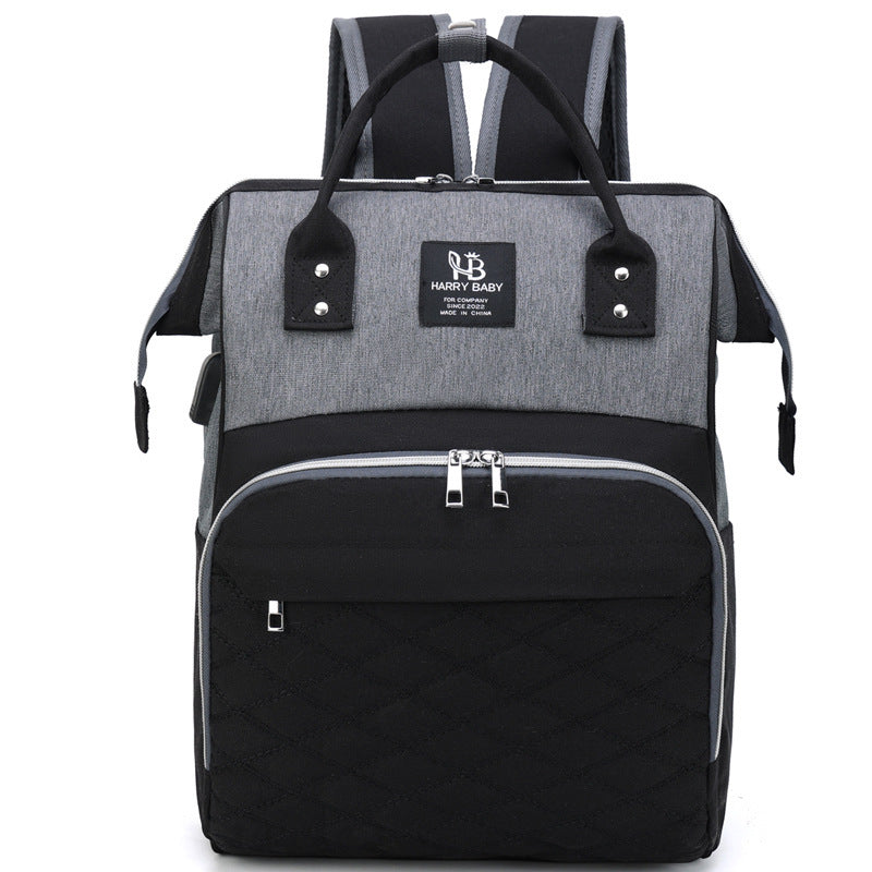 Everyday Comfort Baby Diaper Bag with USB Charging