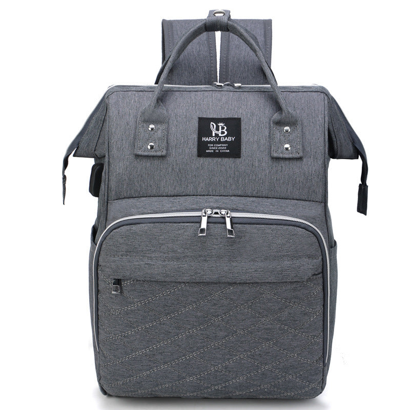 Everyday Comfort Baby Diaper Bag with USB Charging