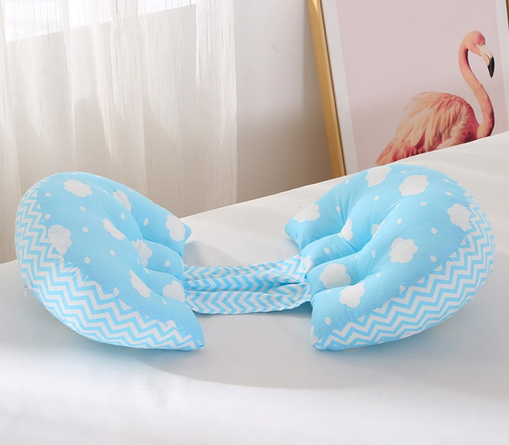butterfly shape double semicircle pregnant woman waist pillow