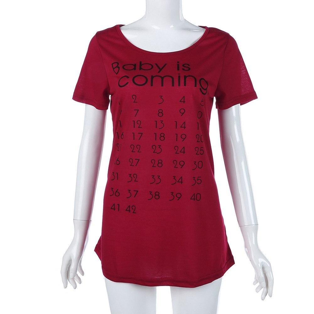 Celebrate the News: “Baby Is Coming” Pregnancy Shirt