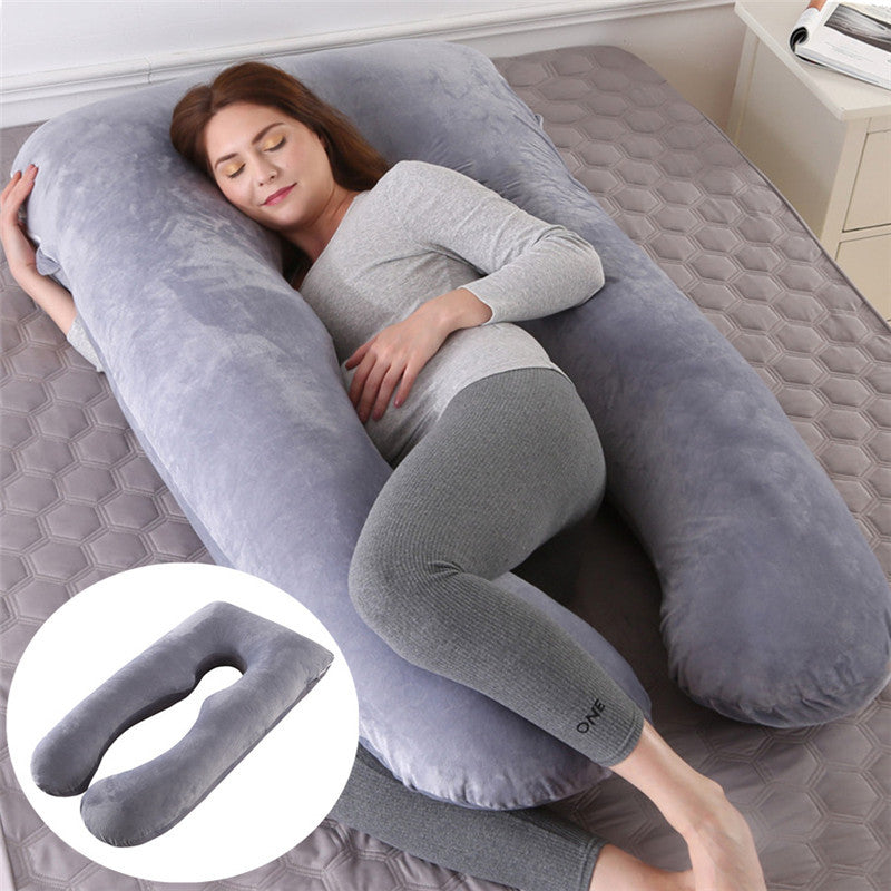 Breeze-Soft Pregnancy U-shape  Pillow—Cool Support All Night