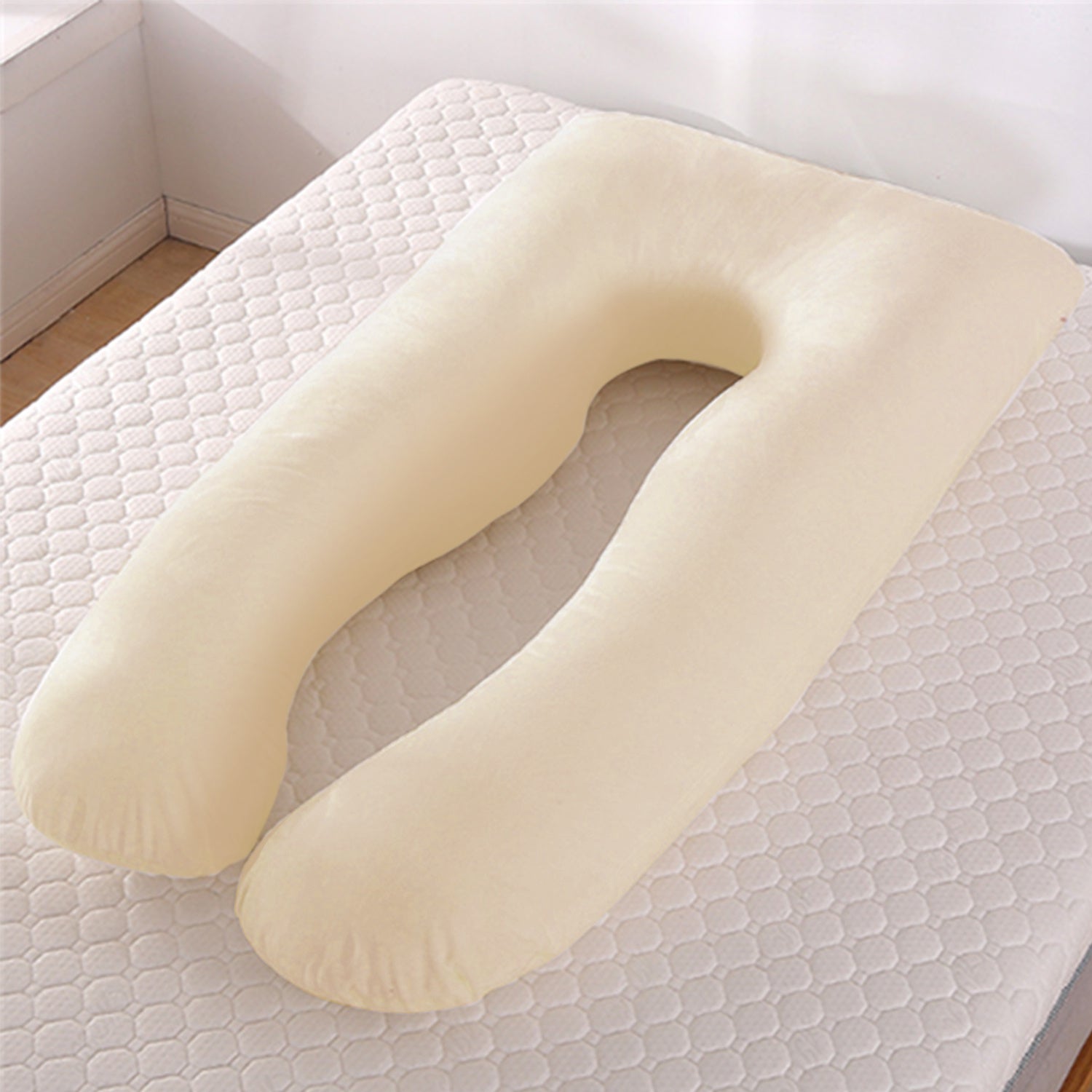 Breeze-Soft Pregnancy U-shape  Pillow—Cool Support All Night