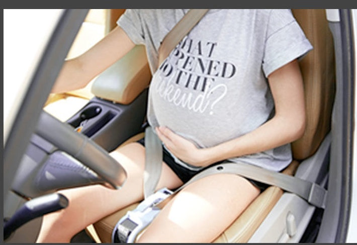 Drive Calm: Maternity Seat Belt Adjuster for Comfort