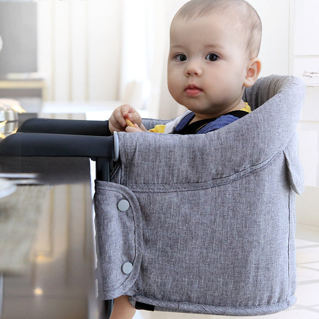 Portable Baby High-Chair Cover for Calm, Cozy Feeding